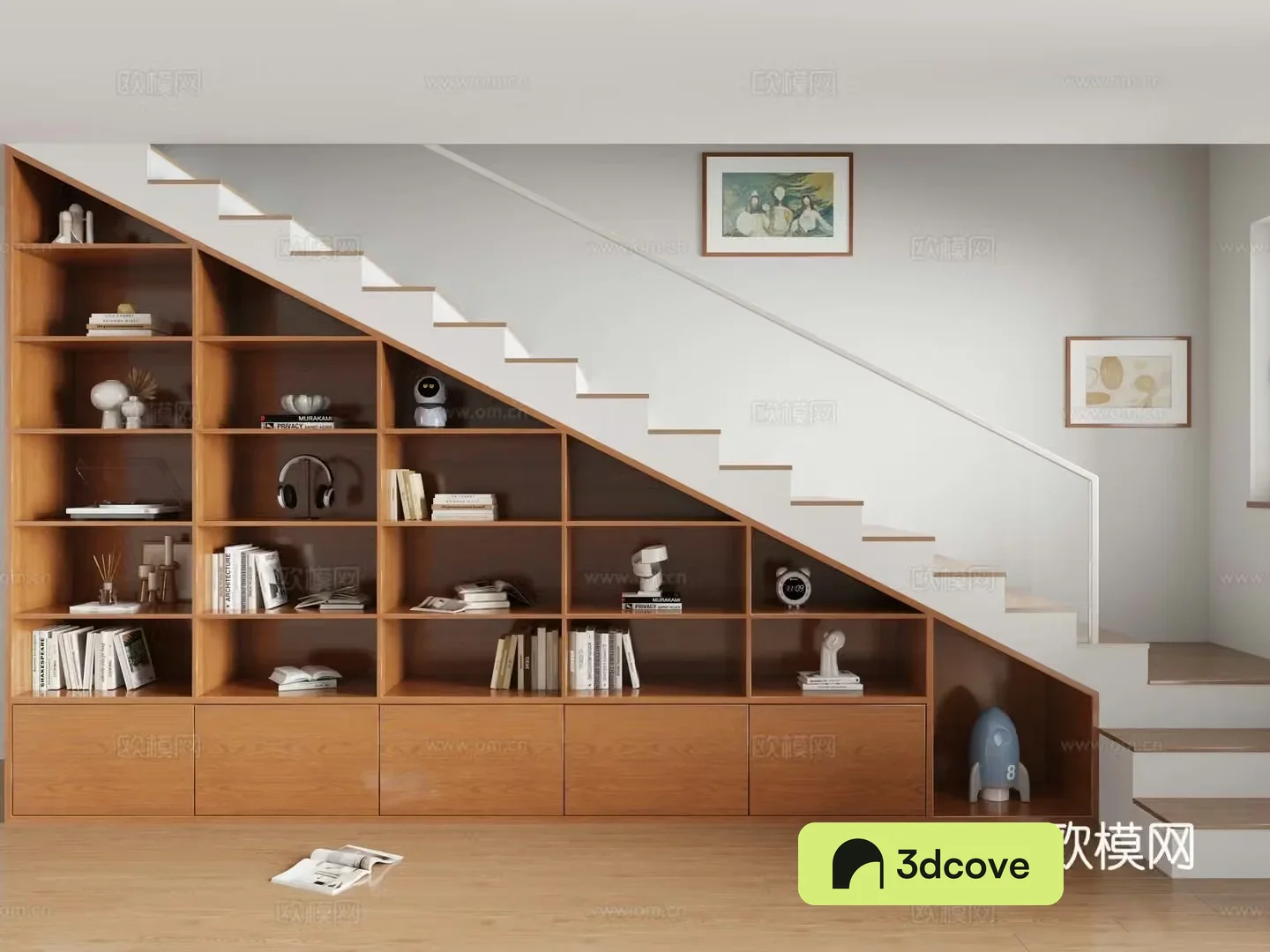Modern stairwell