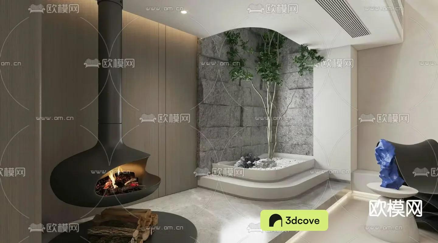 Interior landscape lightwell