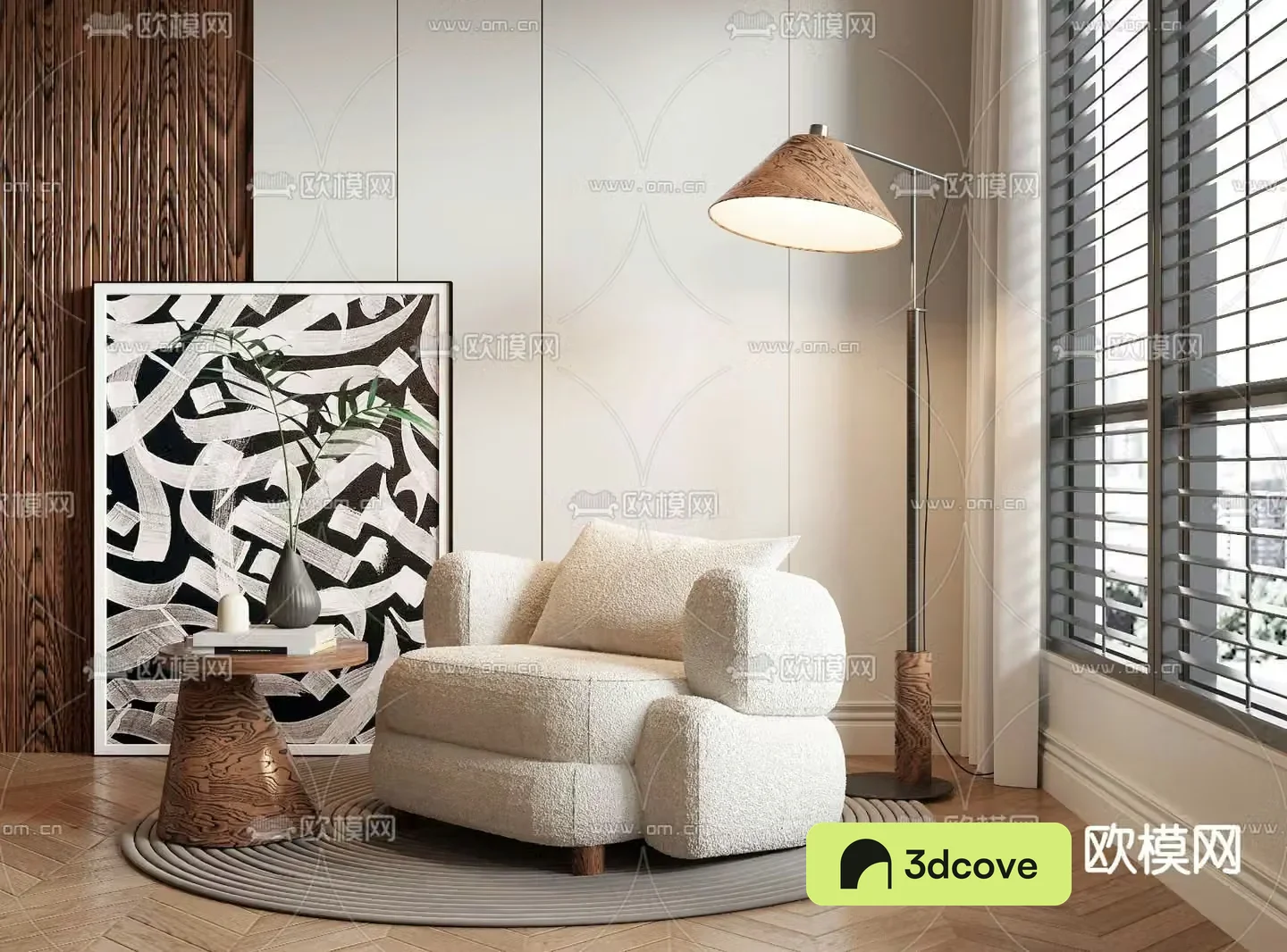 Medieval style single sofa