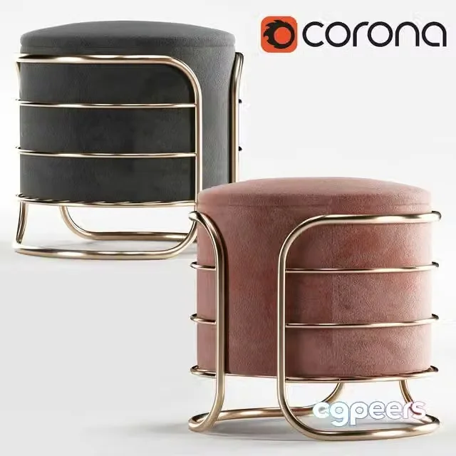 3ds Max Free – Chair pouf