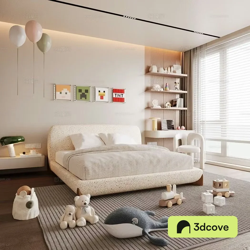 Modern children’s room Children’s bedroom Children’s master bedroom