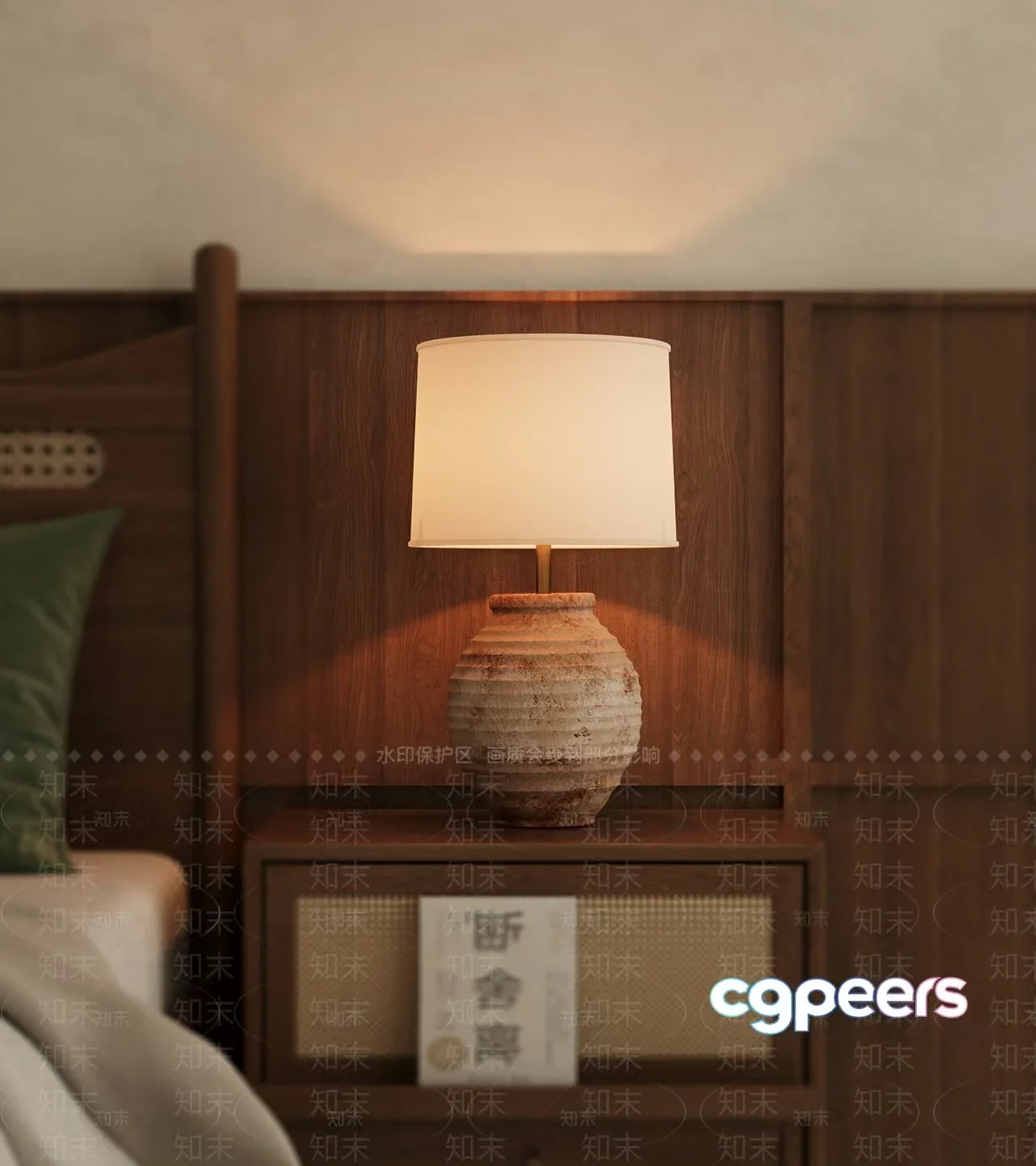 Cozy Bedroom 3D Model – 729 – VRAY Render