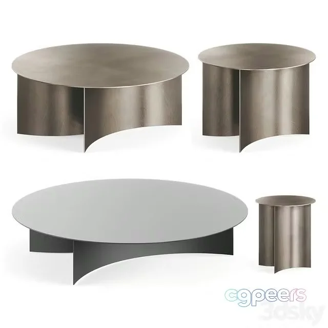 3ds Max Free – Flou Pierre 2021 Brush Oxide Coffee Table