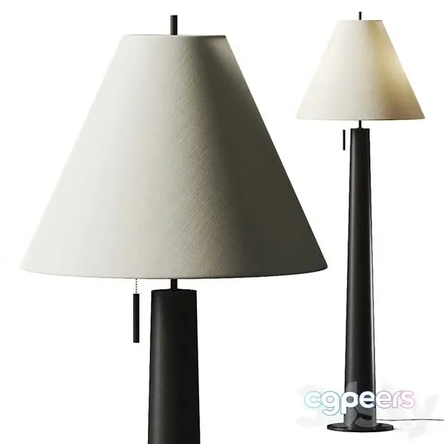 3ds Max Free – West Elm Harold Floor Lamp