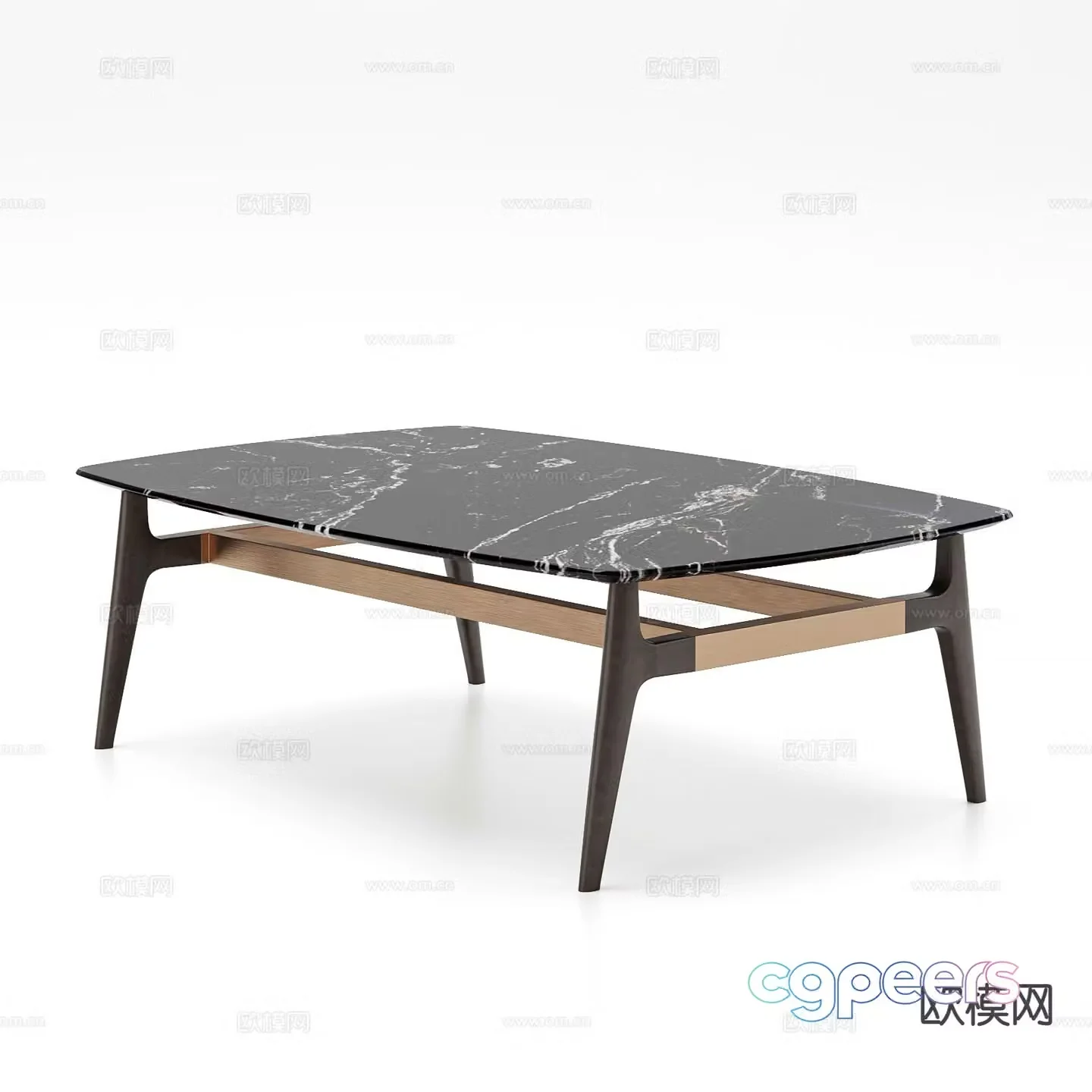 Italian coffee table 3d model