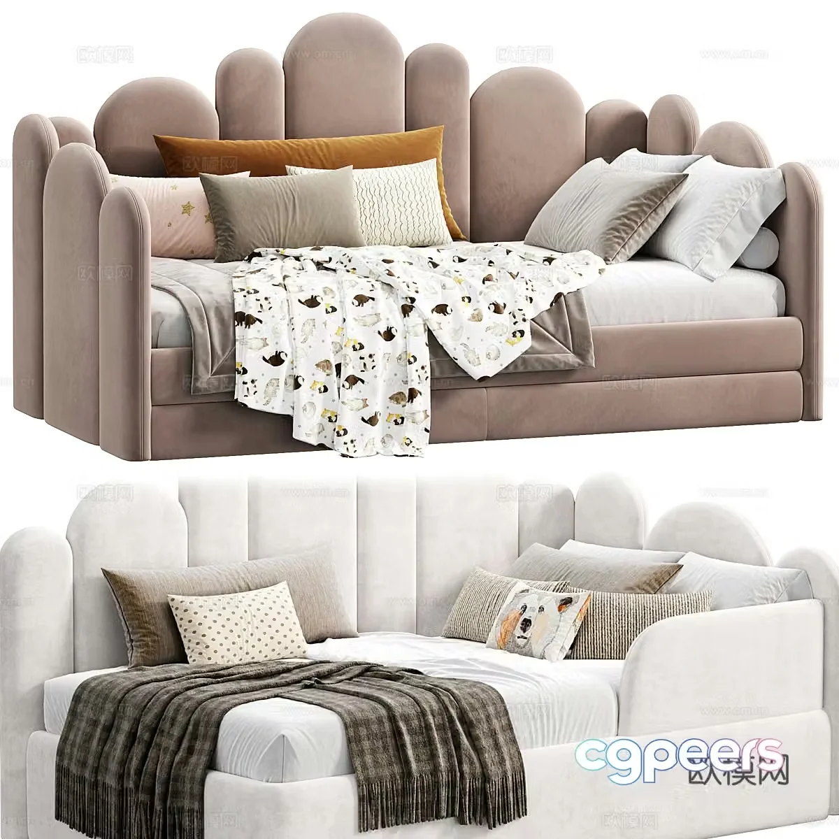 Children’s bed 3d model
