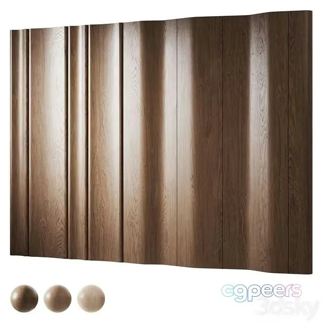 3ds Max Free – Decorative wood panels 7
