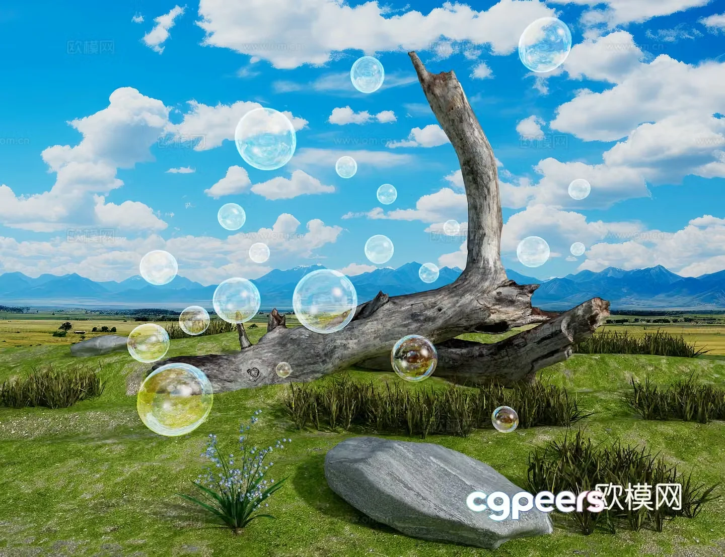 Bubble 3d model