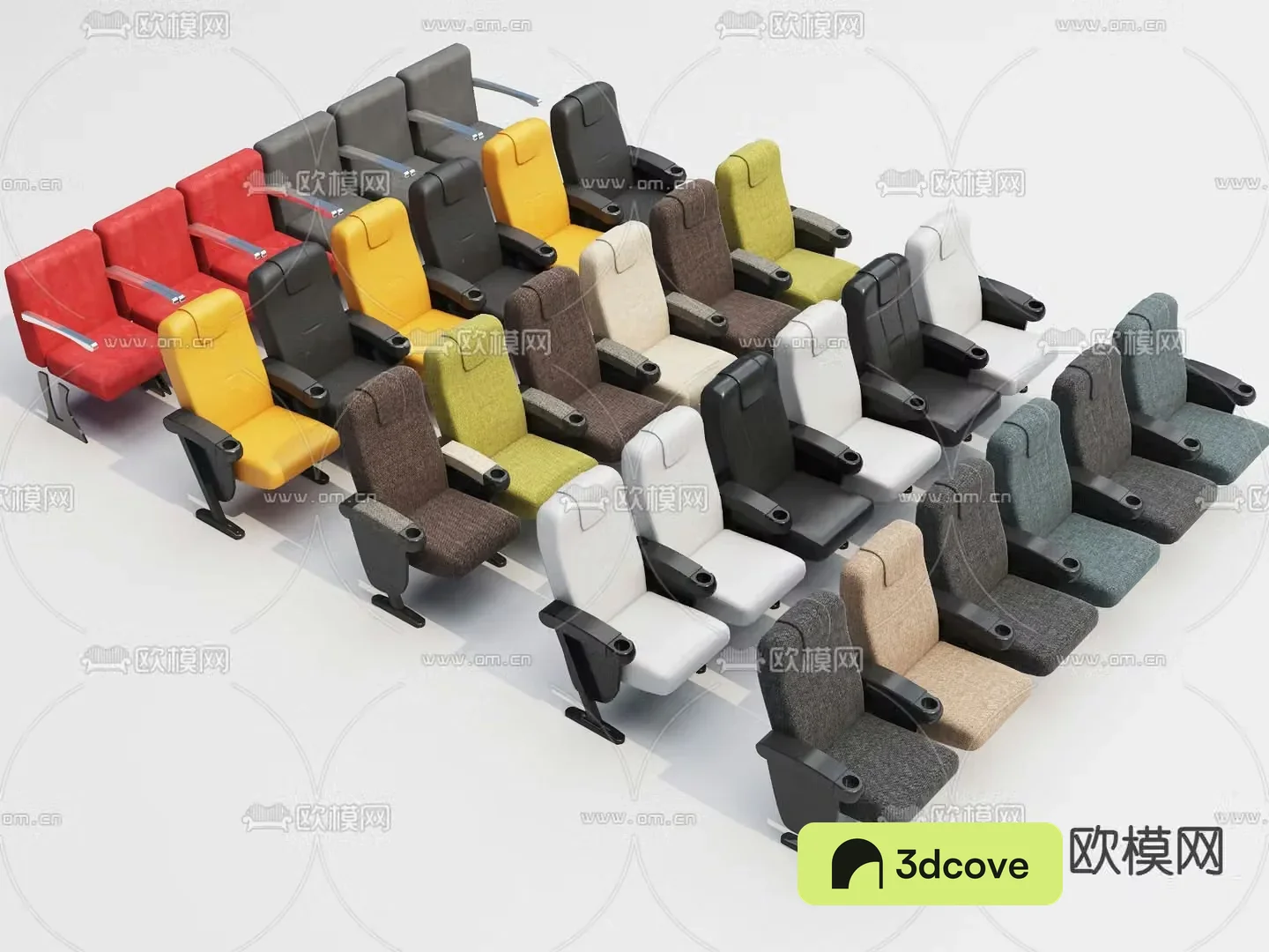Cinema seats row seats