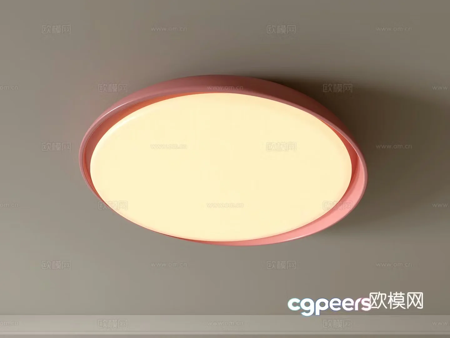 Modern ceiling lamp Geometric ceiling lamp Bedroom lamp Artistic shaped lamp Fashion living room lamp 3D model