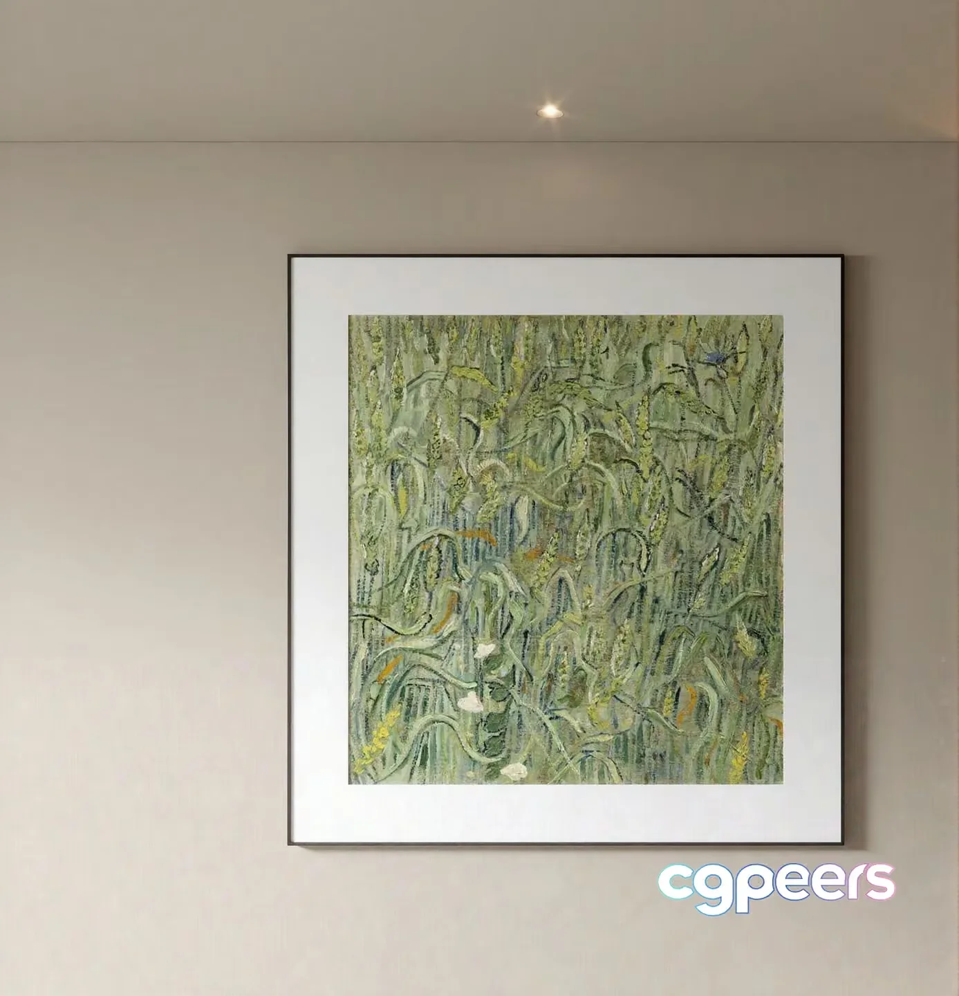 Abstract Painting 3D Model – 19455 – VRAY Render