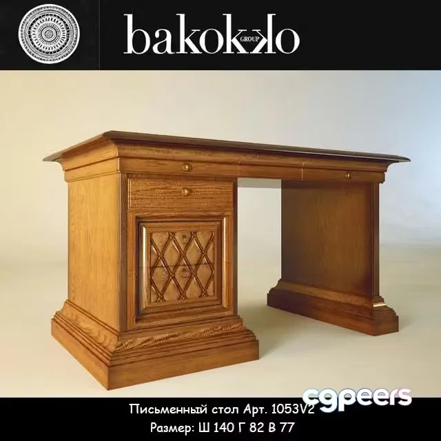 3ds Max Free – Desk Bakokko Art. 1053V2