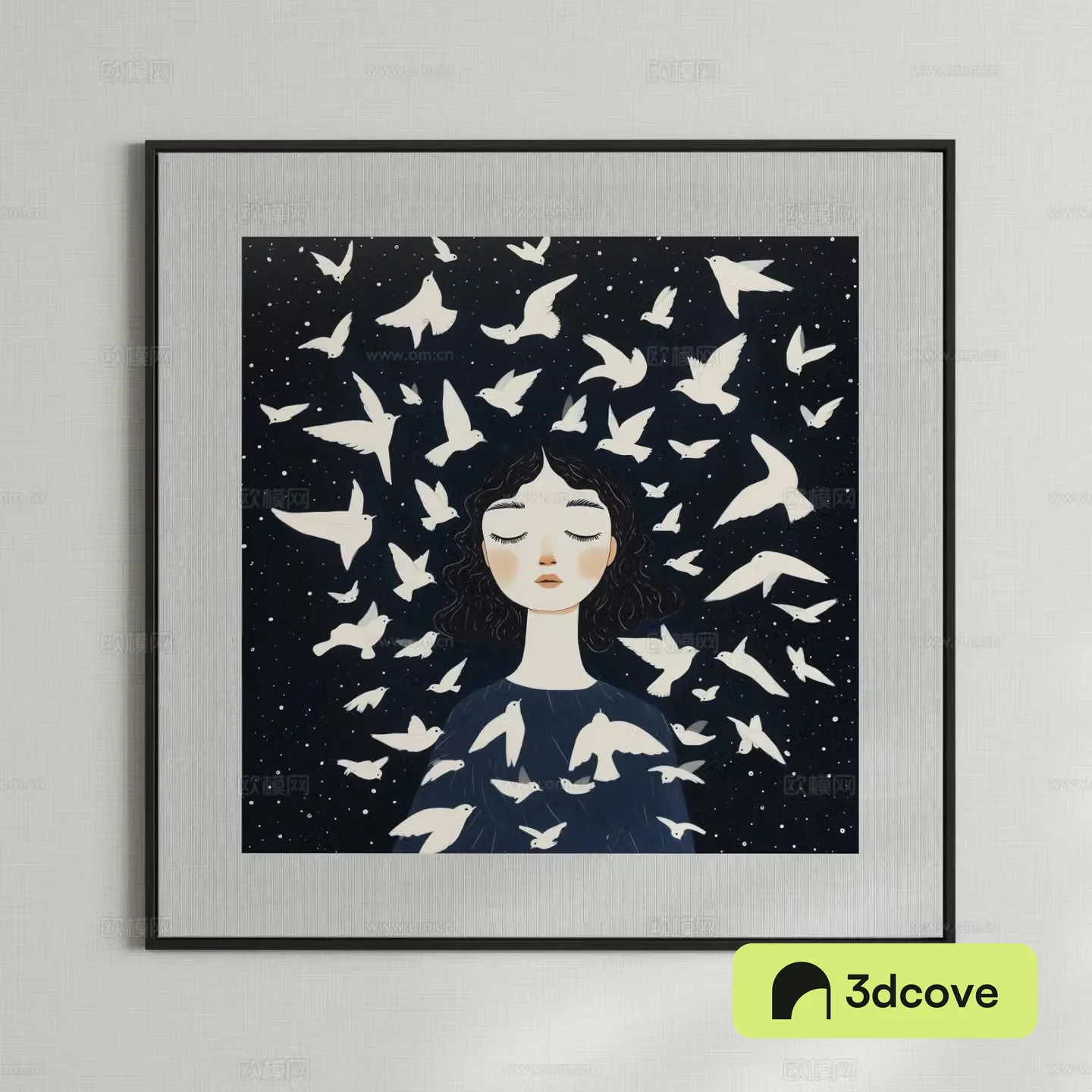 Modern creative hanging painting art painting decorative painting