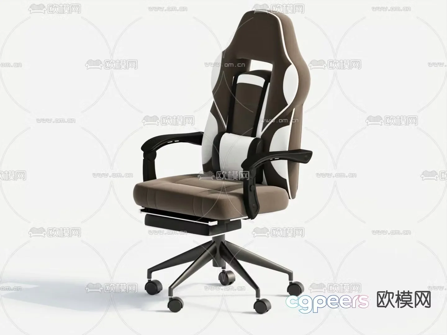 Modern office chair boss chair 3d model