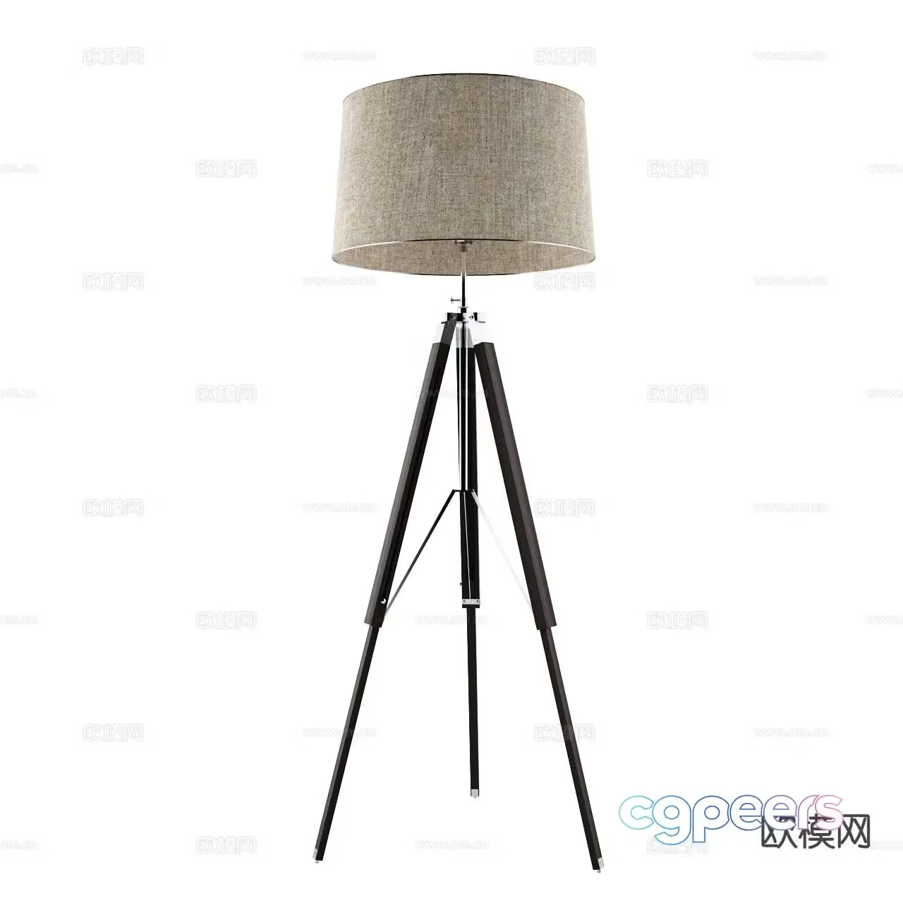 Modern floor lamp 3d model