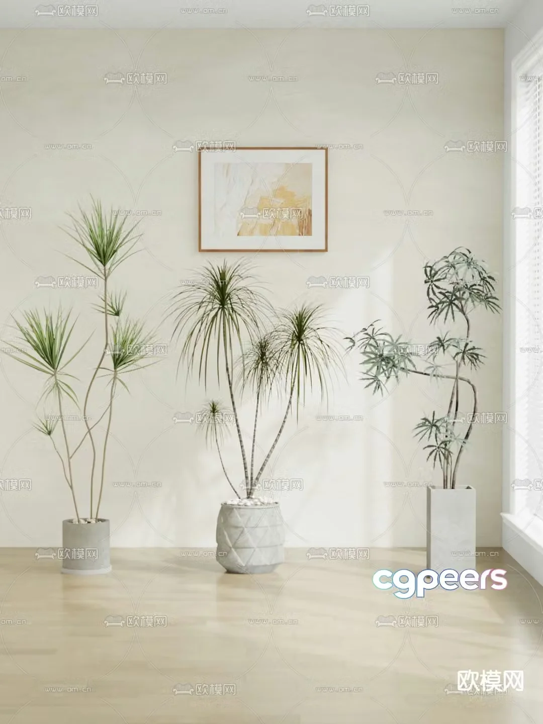 Plants Green Plants Pot Plants 3D Model