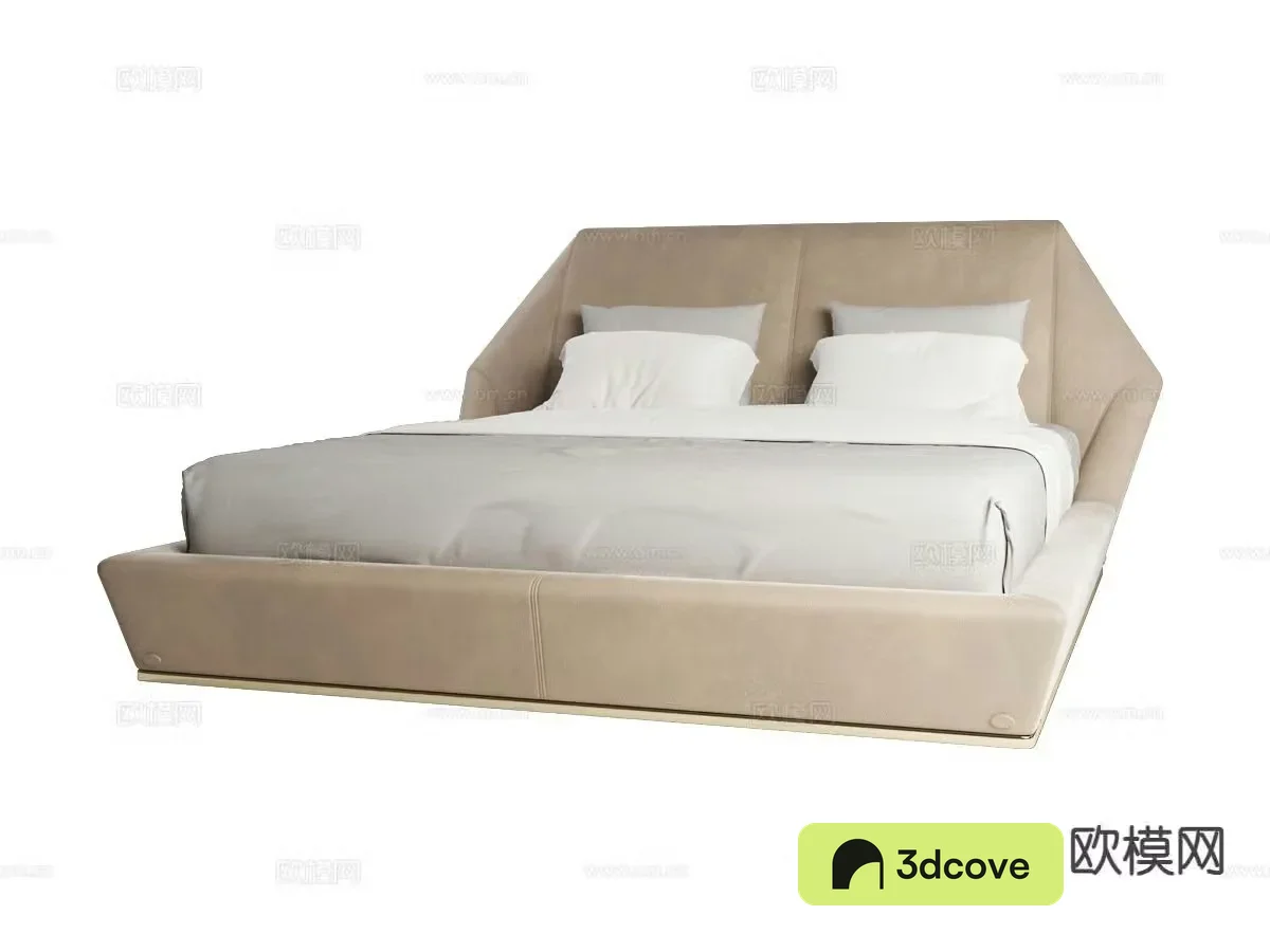 Longhi-YUME- Modern double bed