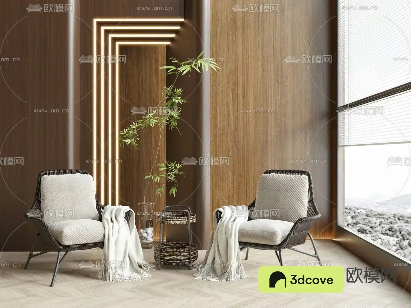 Outdoor chair leisure chair balcony chair