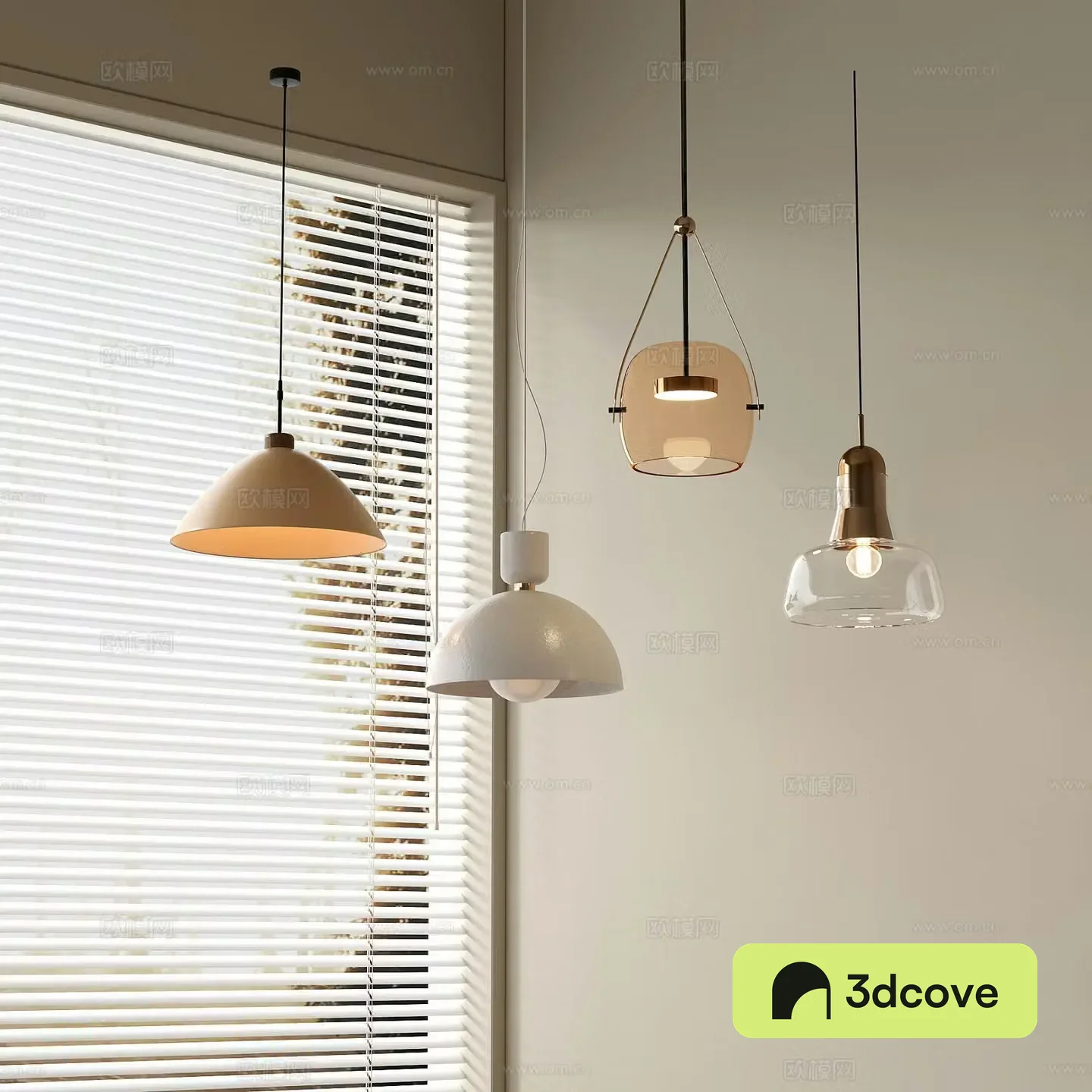Modern dining room chandelier glass chandelier