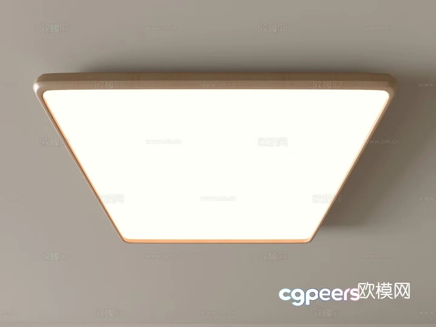 Modern ceiling lamp Geometric ceiling lamp Bedroom lamp Artistic shaped lamp Fashion living room lamp 3D model