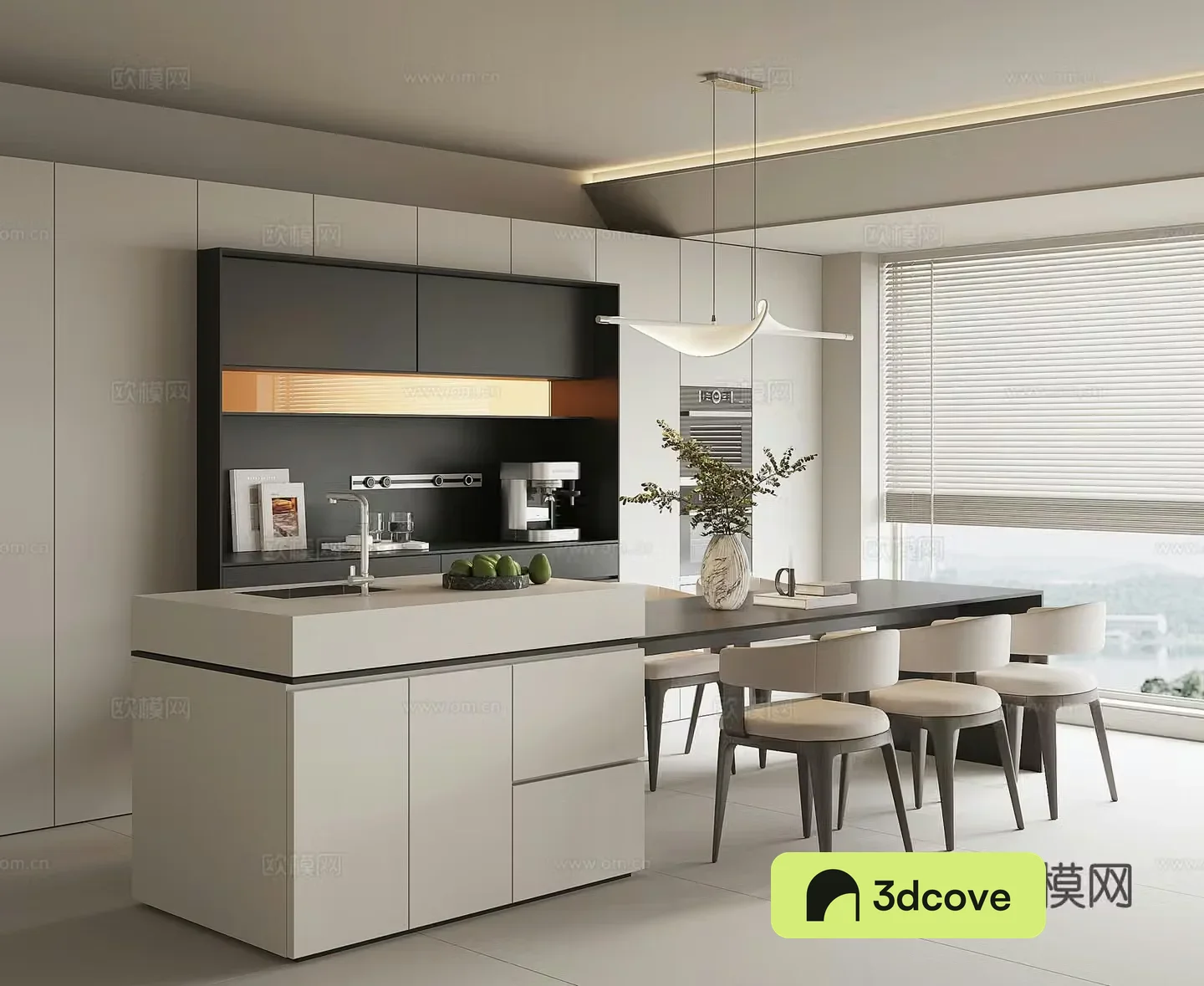 Modern home restaurant