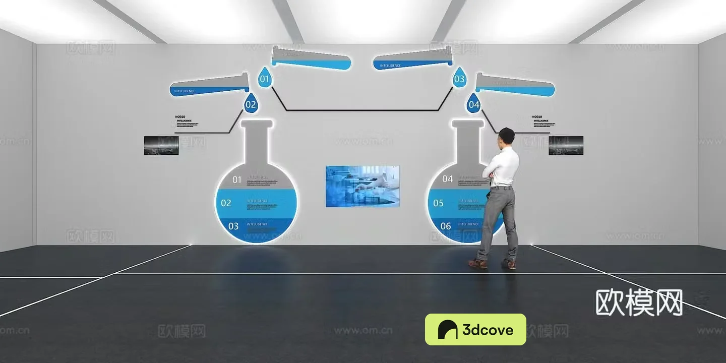 Cultural wall Chemistry culture wall Display wall Theme wall Exhibition hall Campus culture Corridor