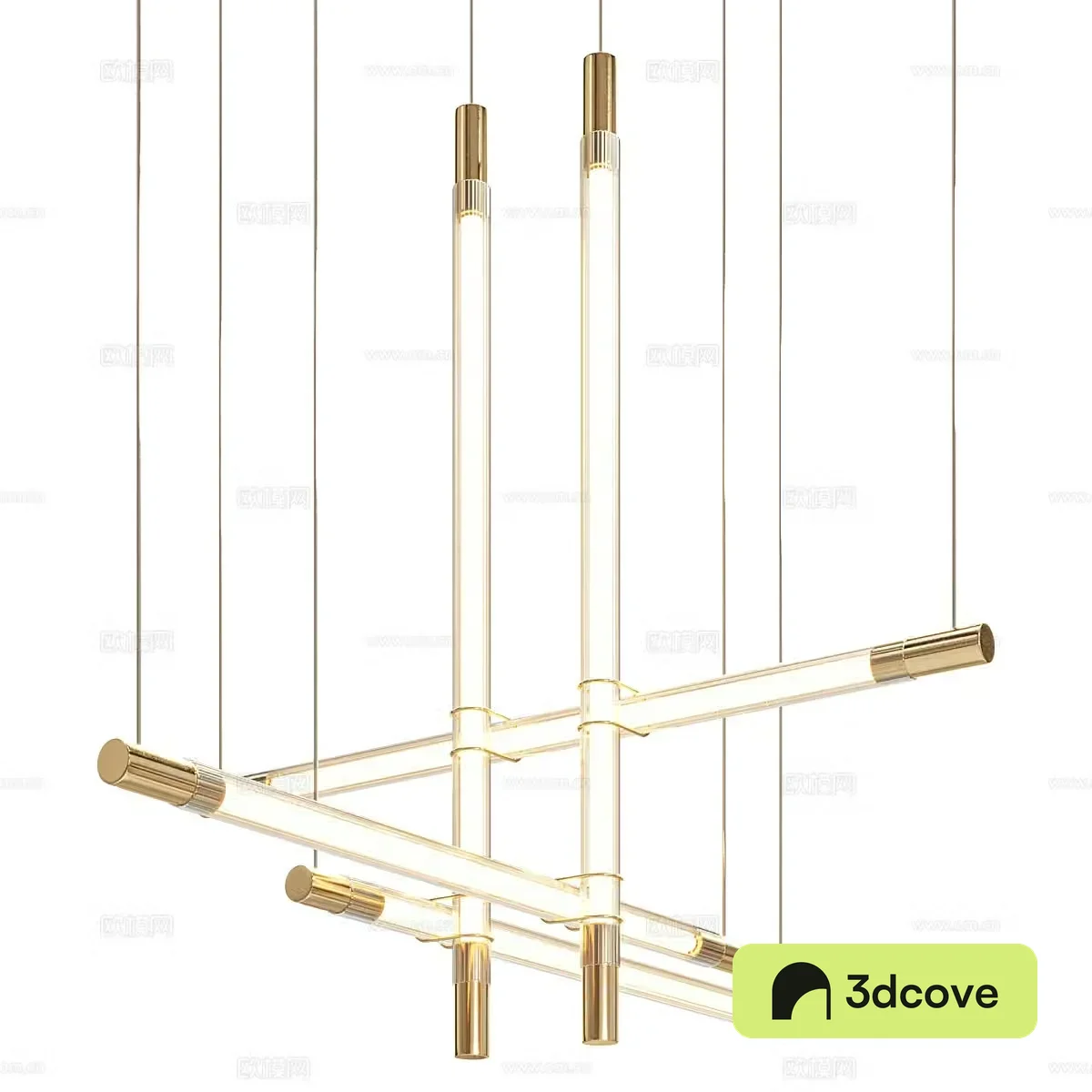 Modern light luxury minimalist decorative chandeliers
