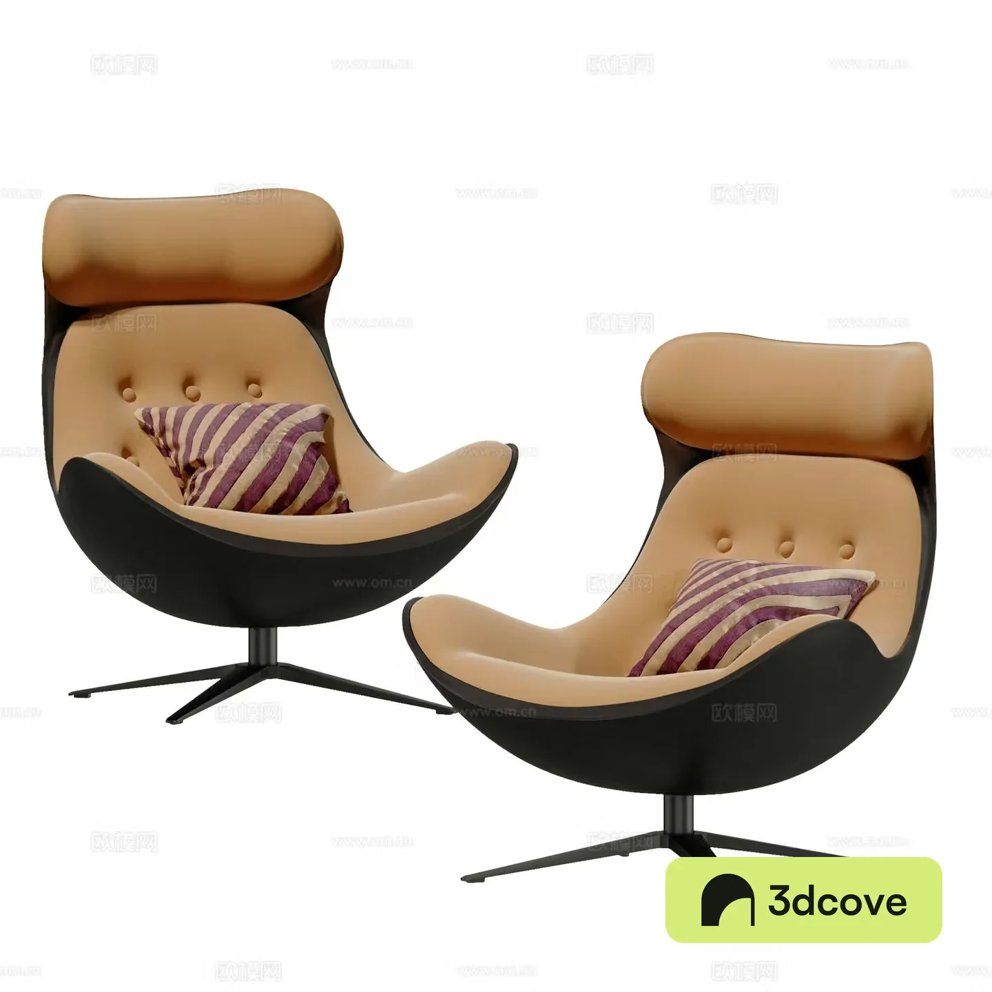 Modern casual lounge chair