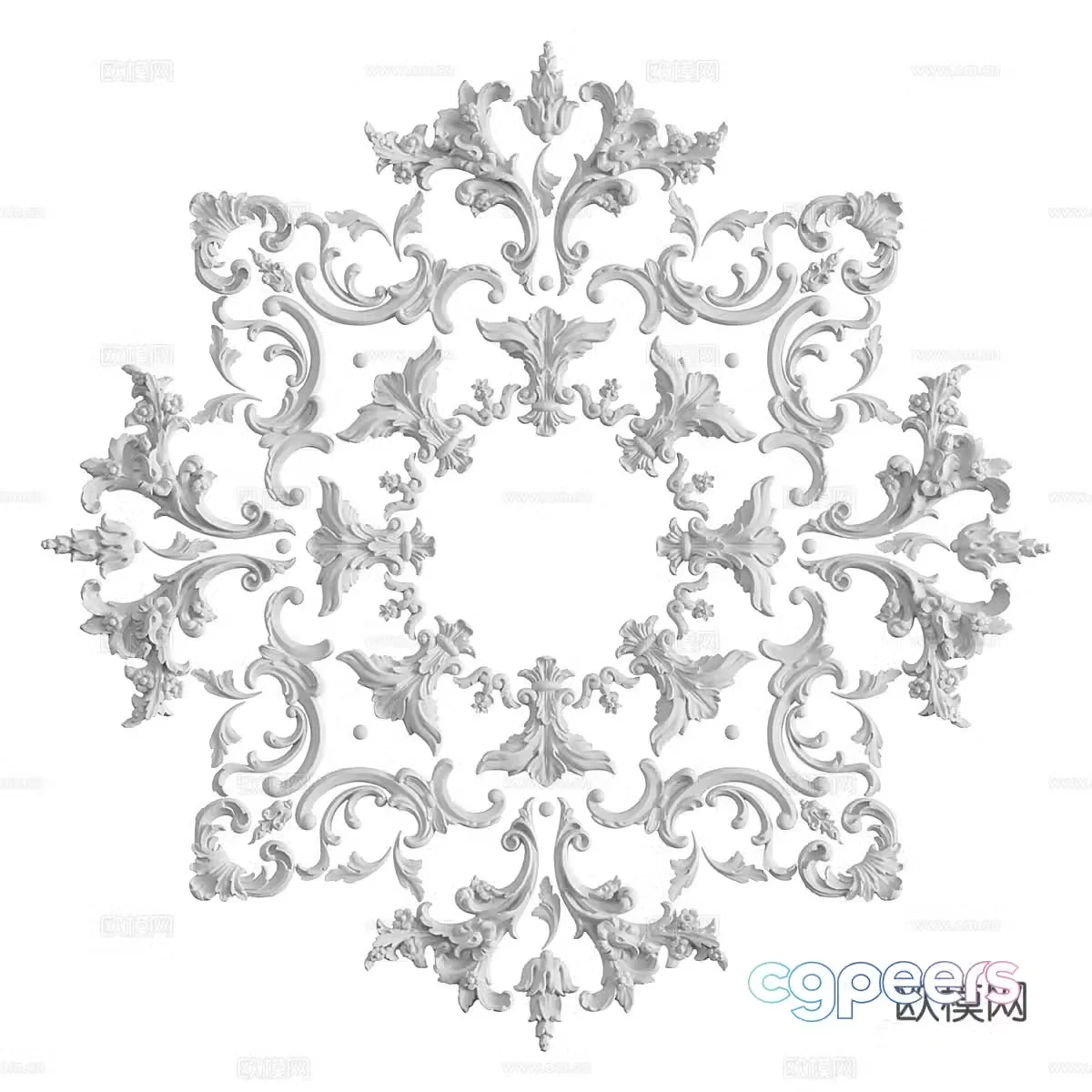 Rose knot 3d model