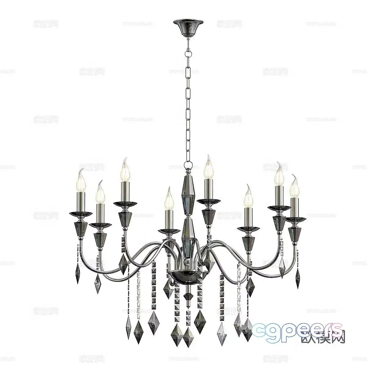 American chandeliers Art chandeliers Restaurant chandeliers Hotel chandeliers European chandeliers Classical chandeliers 3D model