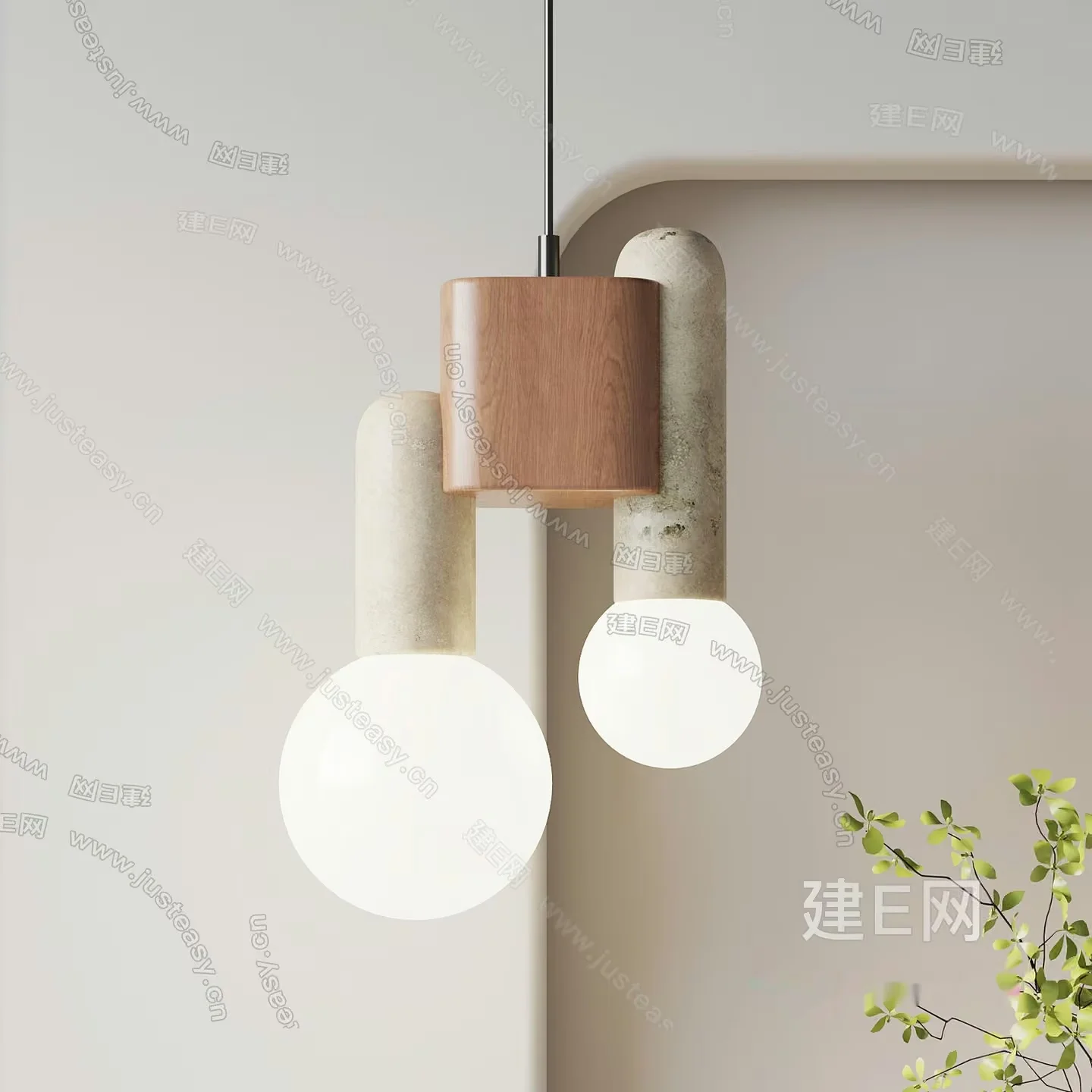 Modern Light Fixture 3D Model – 13570 – VRAY Render