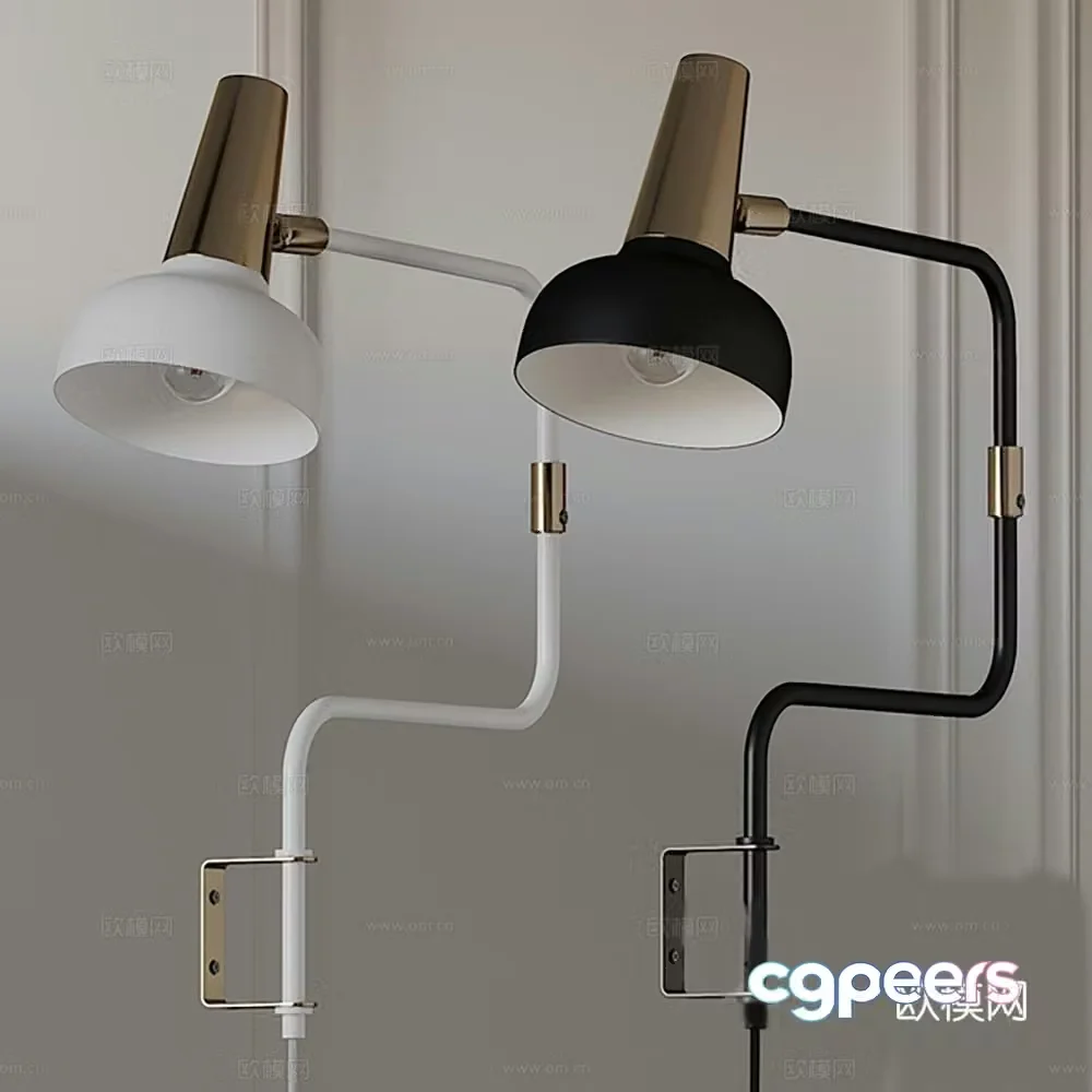 Lamps wall lamps decorative lamps lighting 3d model
