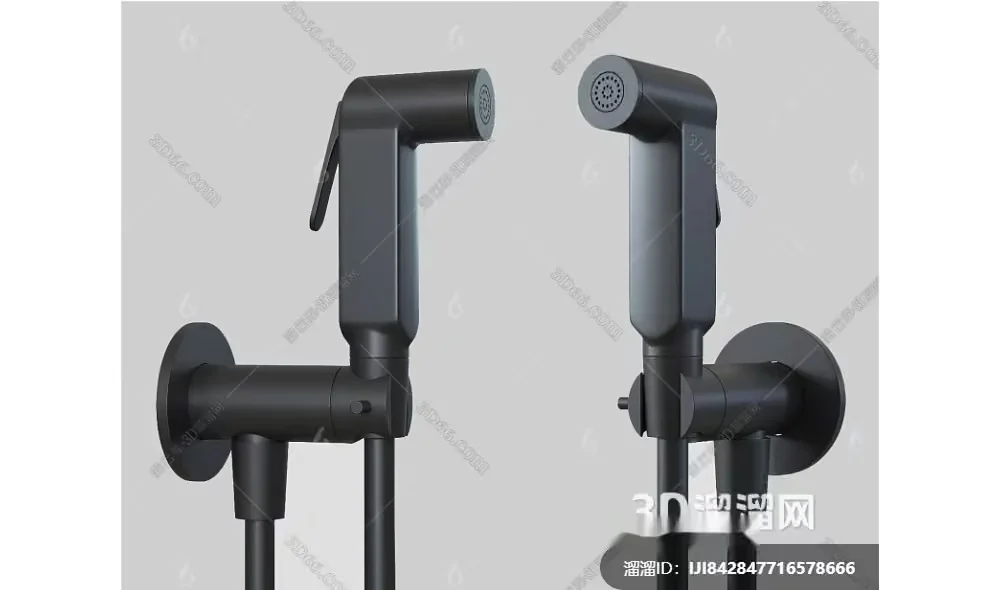 Modern Bathroom Fixtures 3D Model – 329 – VRAY Render