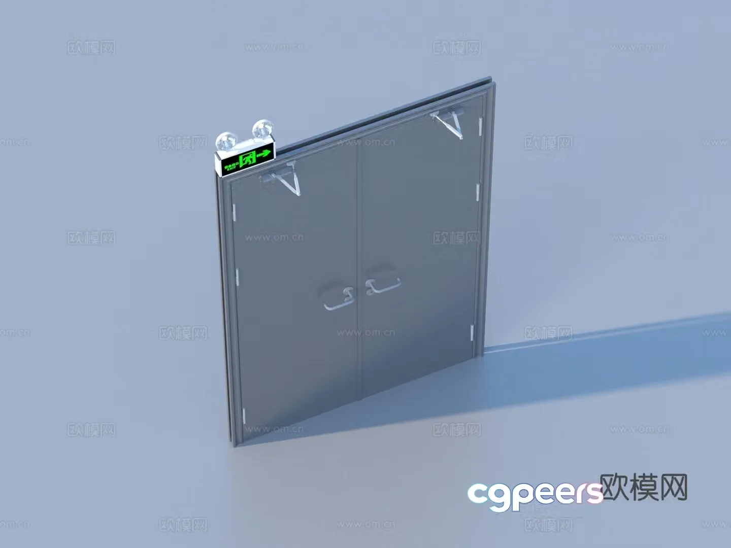 Door Iron Door Door 3D Model