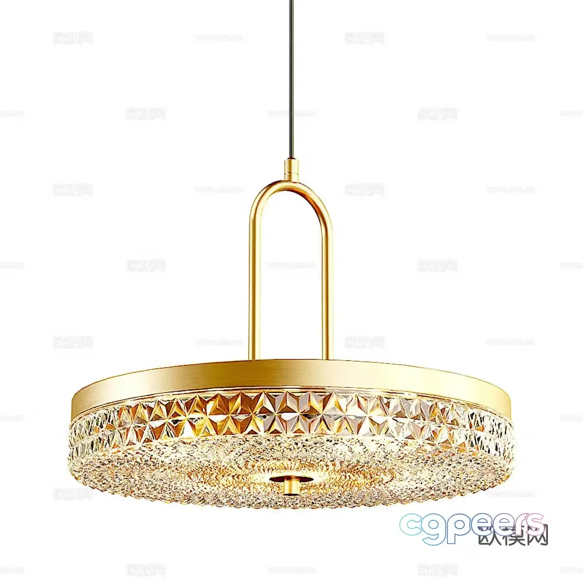 New Chinese light luxury Lampatron Joanna chandelier 3d model