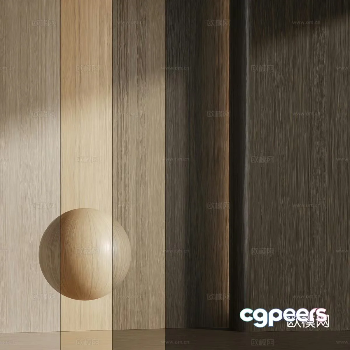 Wooden floor 3d model