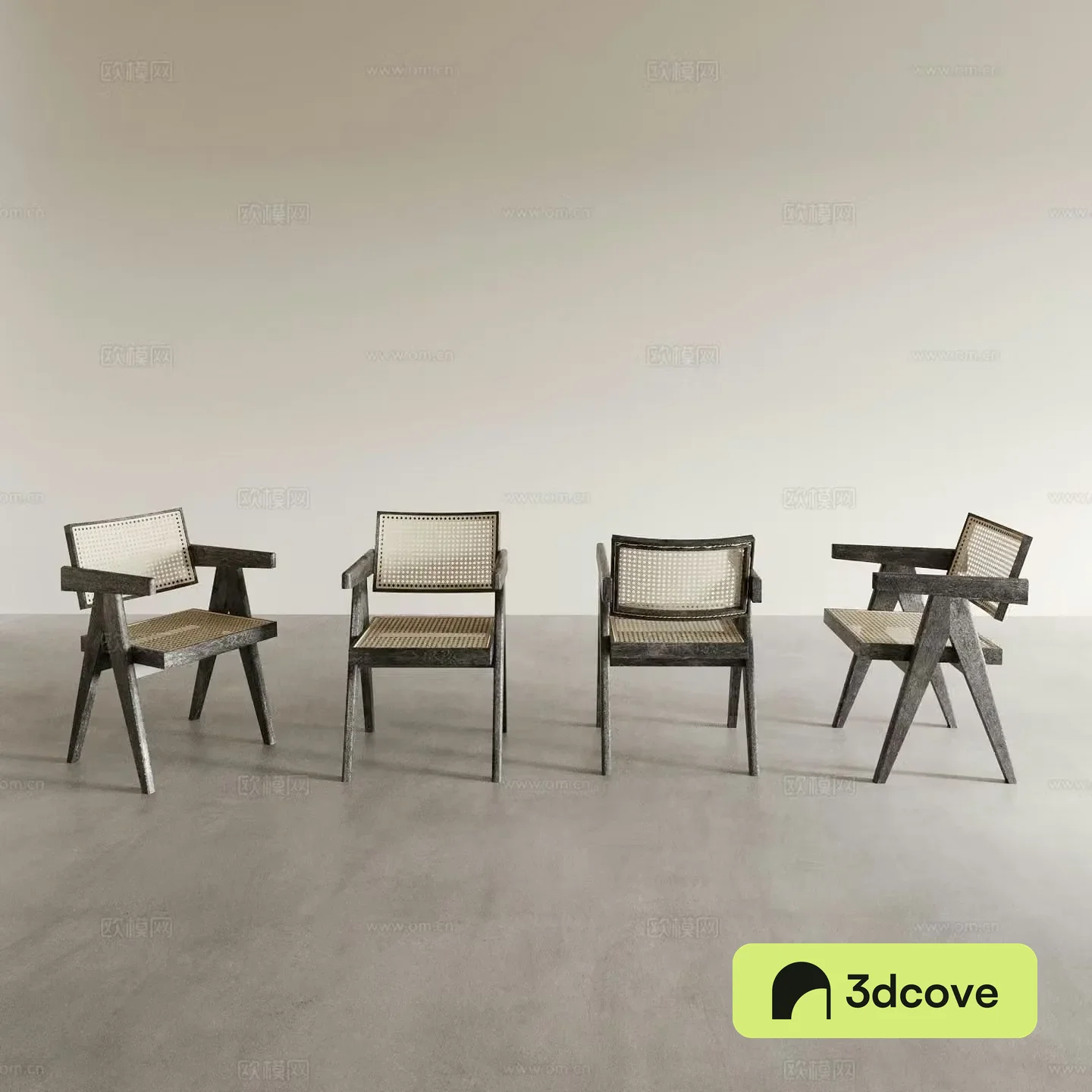 Wabi-sabi chair rattan leisure chair