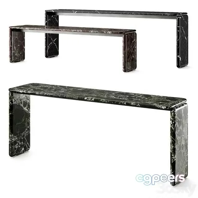 3ds Max Free – Minotti Drake Console Tables