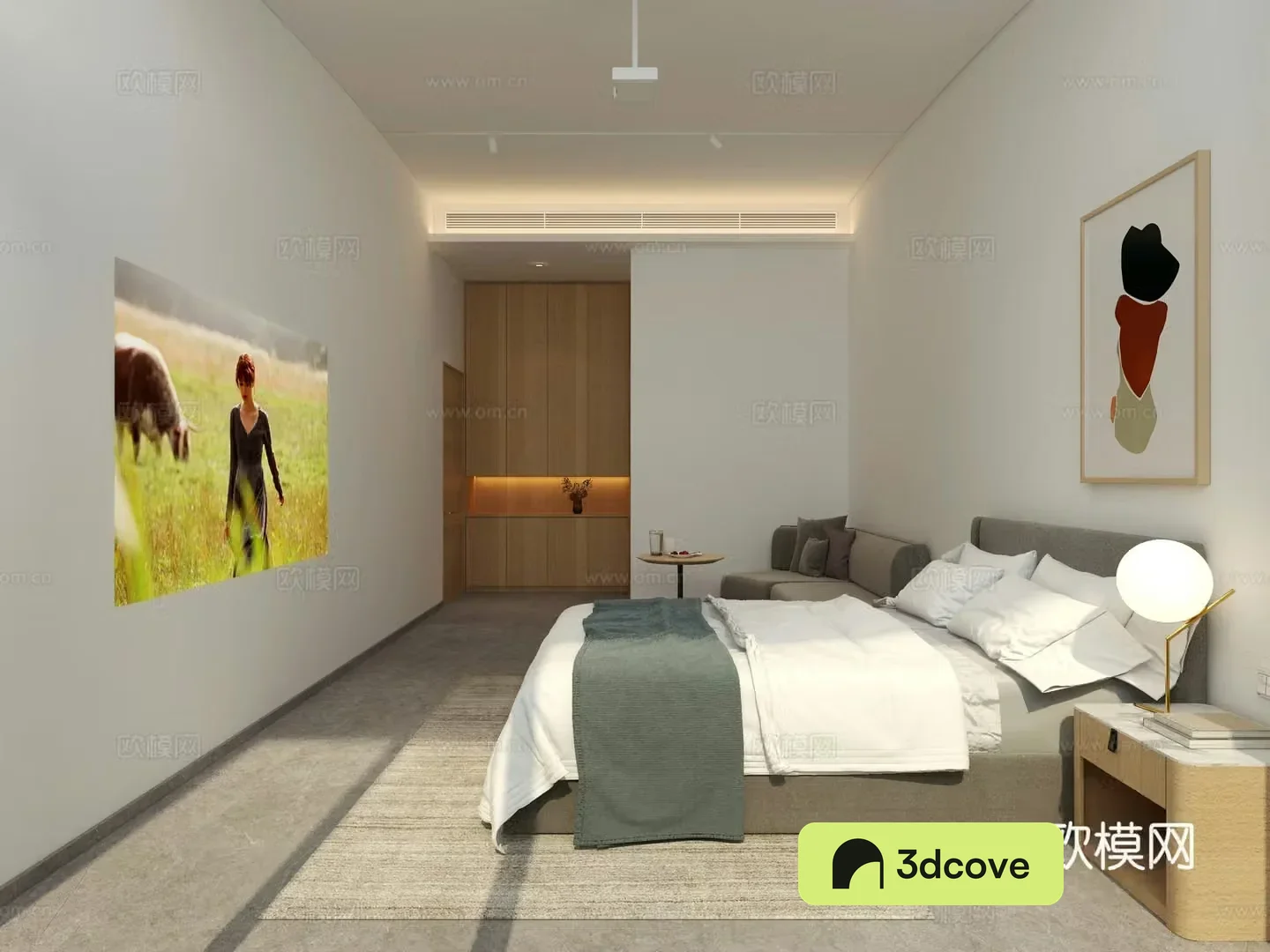 Modern bedroom