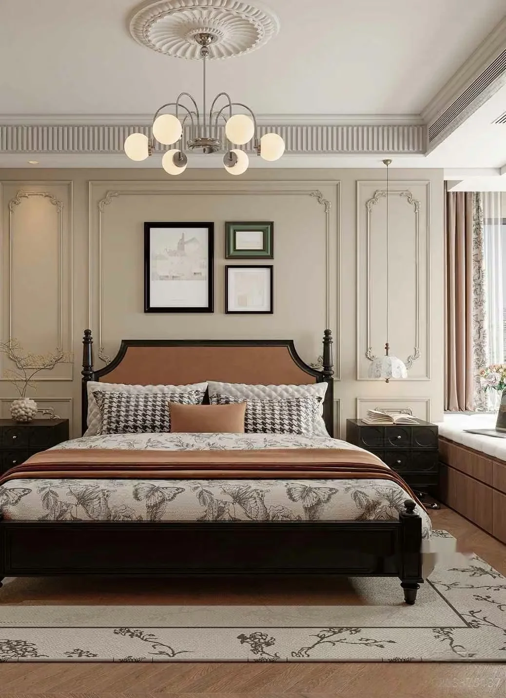 Cozy Bedroom 3D Model – 4248 – VRAY Render