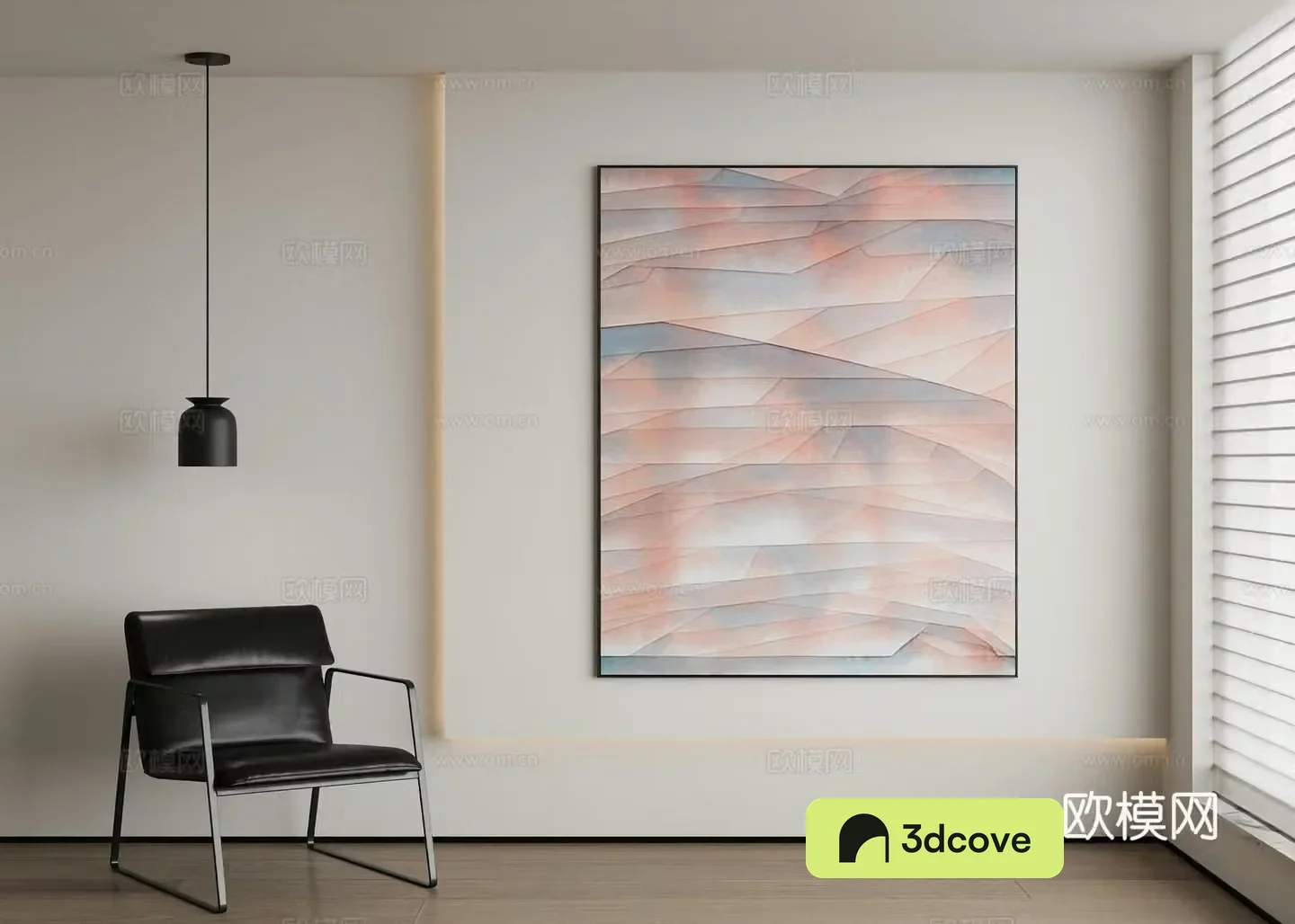 Modern abstract painting decorative painting