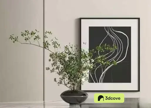 Modern Black Frame