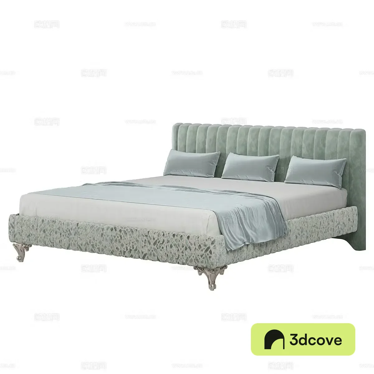 French double bed