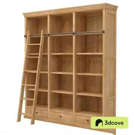 Wooden Ladder Shelf