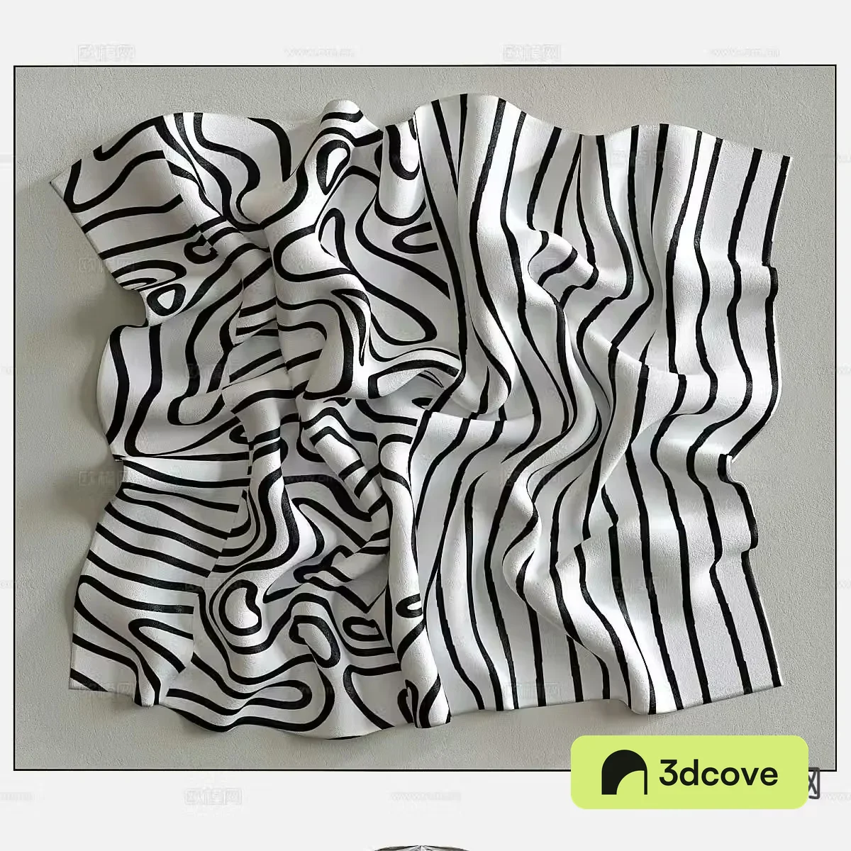 Three-dimensional hanging decoration wall decoration