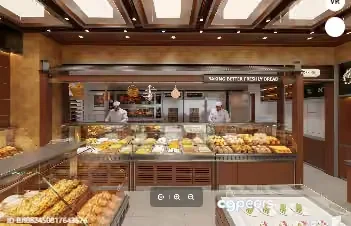 A Bakery Storefront 3D Model – 3612 – VRAY Render