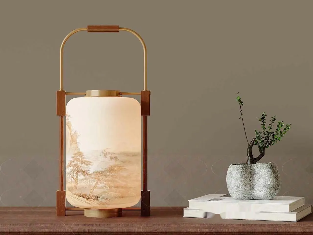 Gold Light Fixture 3D Model – 17798 – CORONA Render