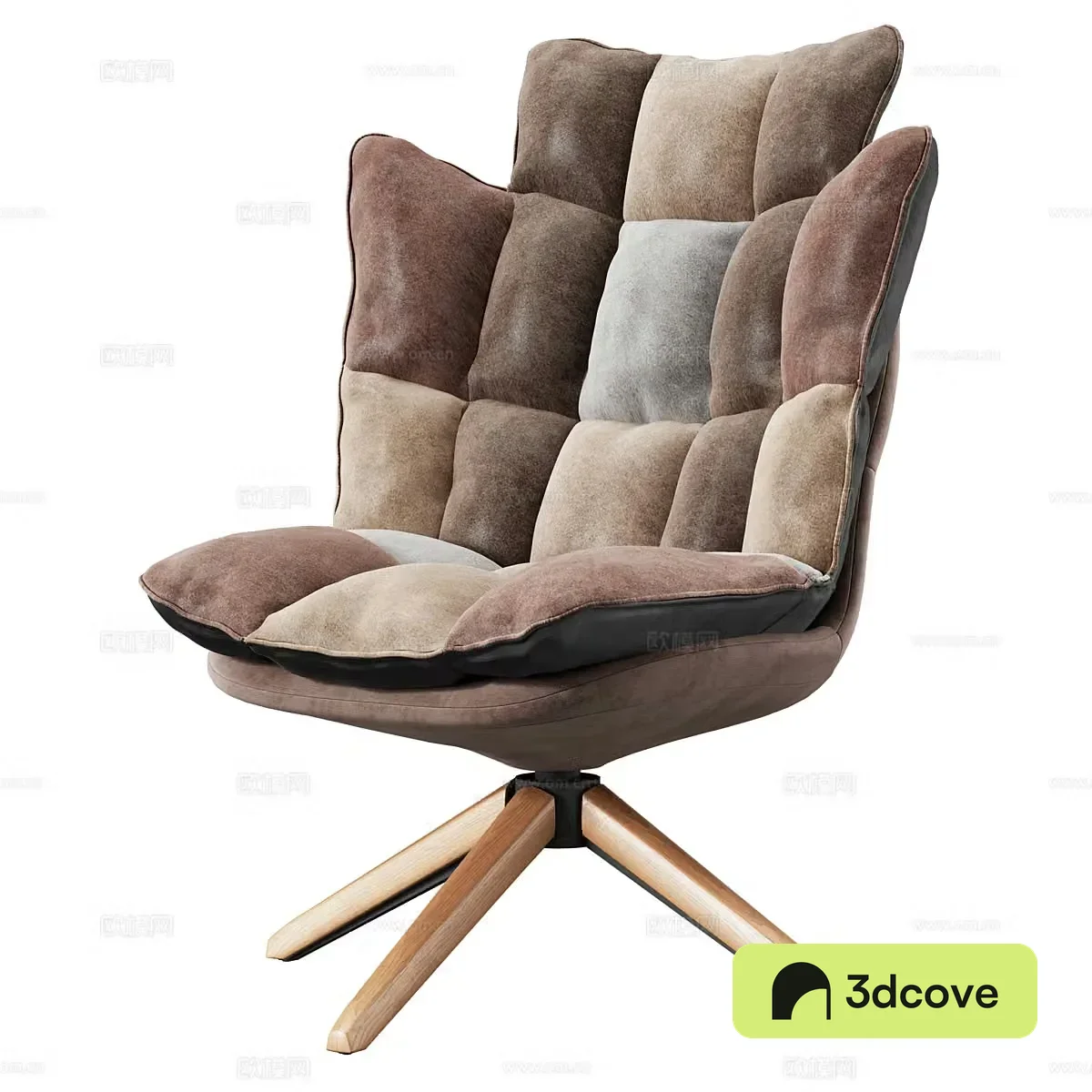 Modern Husk lounge chair