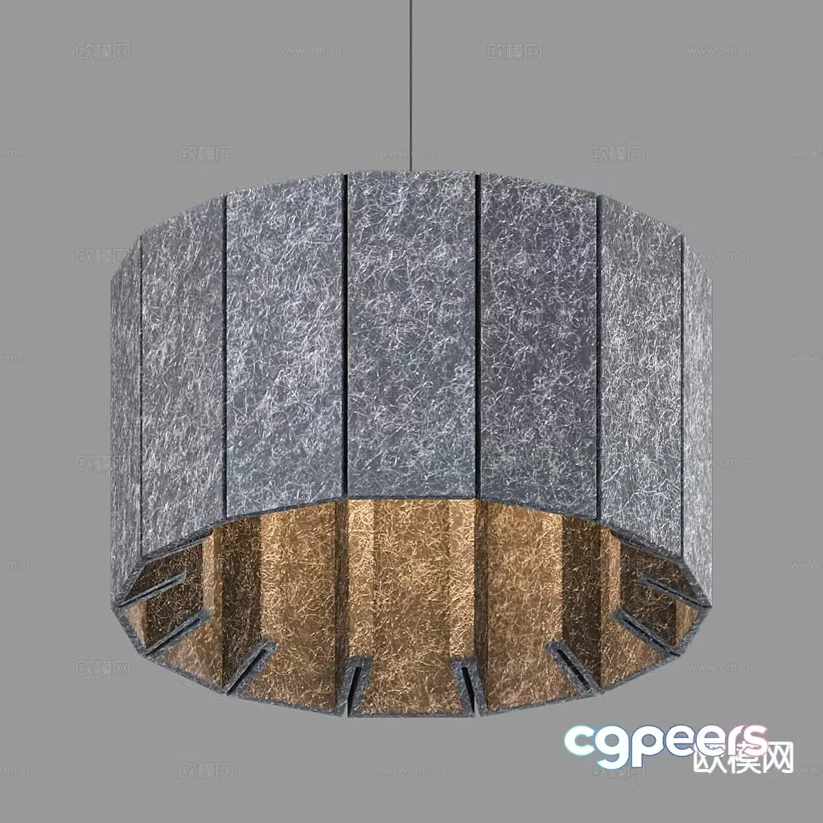 Nordic chandelier 3d model