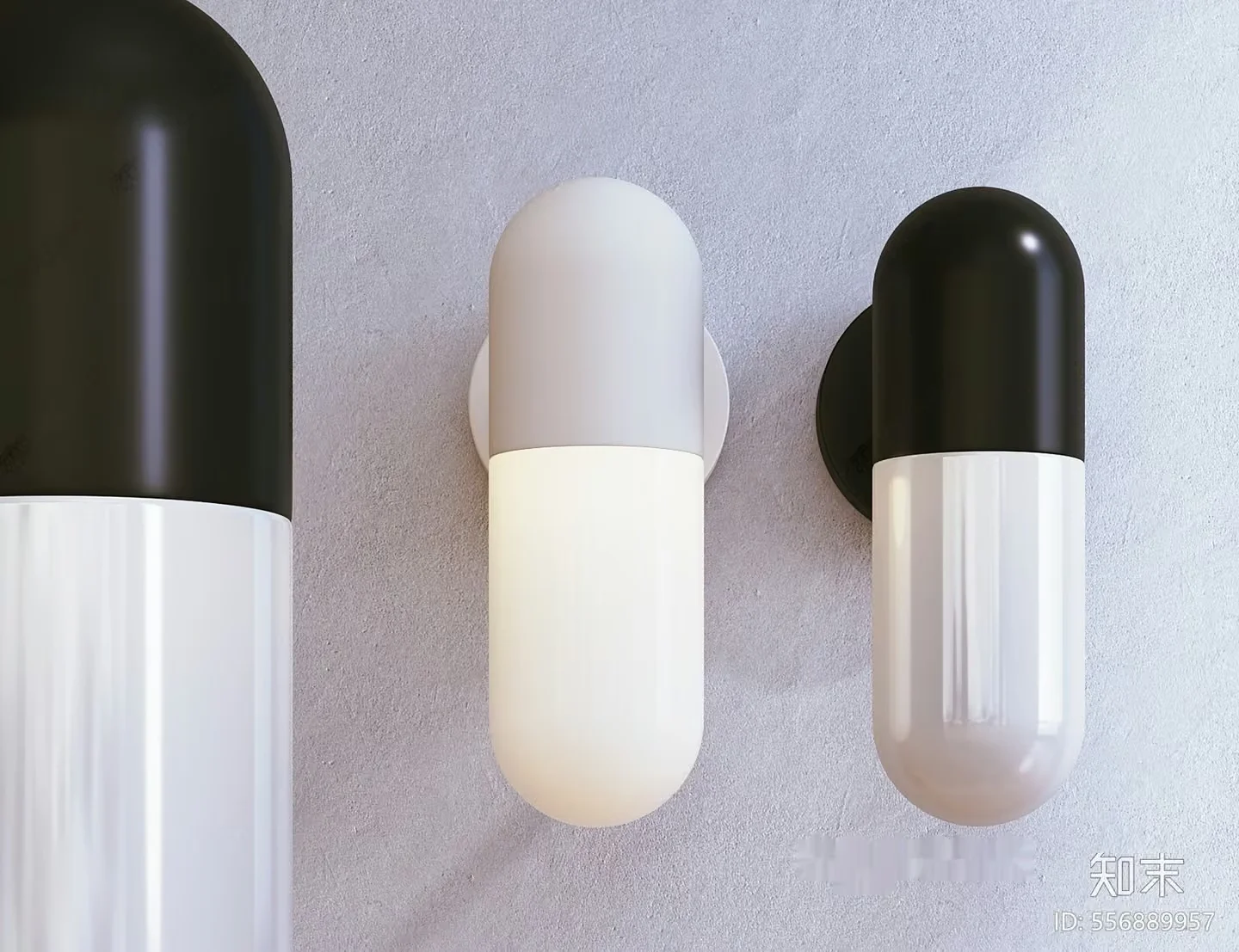 Modern Light Fixtures 3D Model – 7765 – VRAY Render